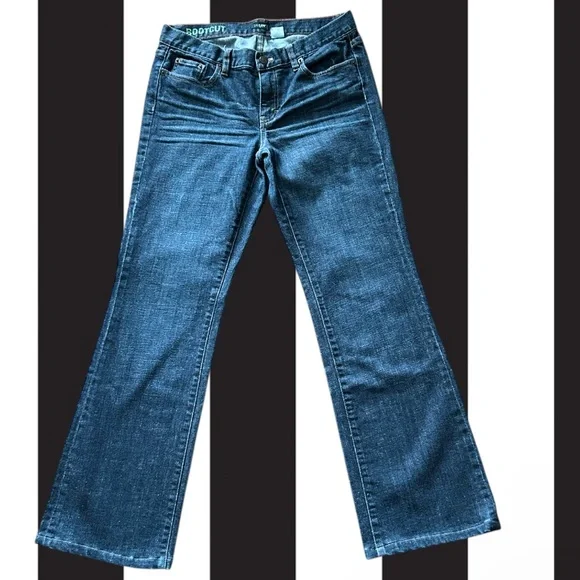 J.Crew Bootcut Women’s Jeans Blue Denim Size 31R Classic Cowgirl Modern - Picture 3 of 12